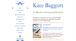 Desktop Screenshot of katebaggott.com